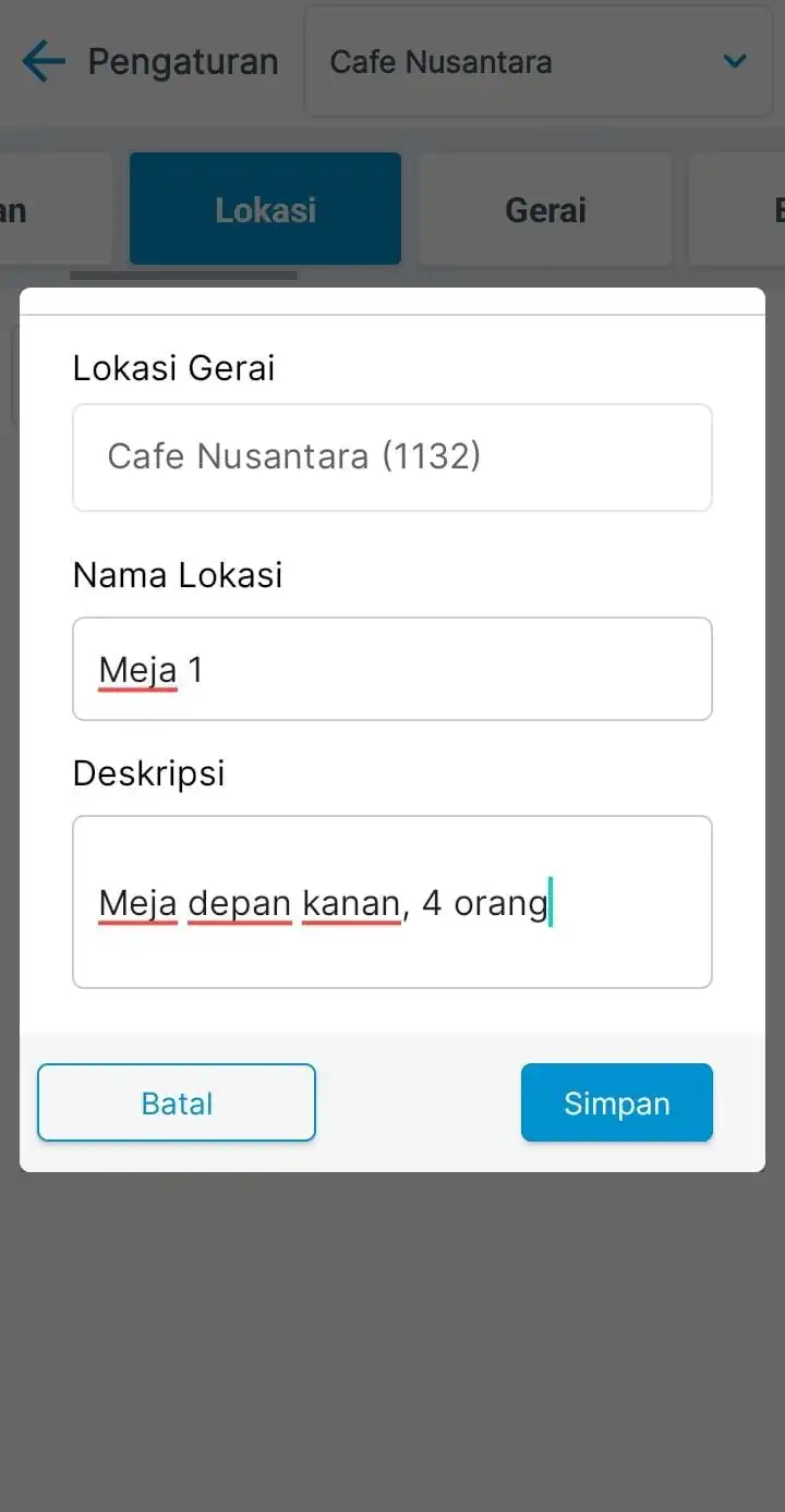 Tambah Lokasi